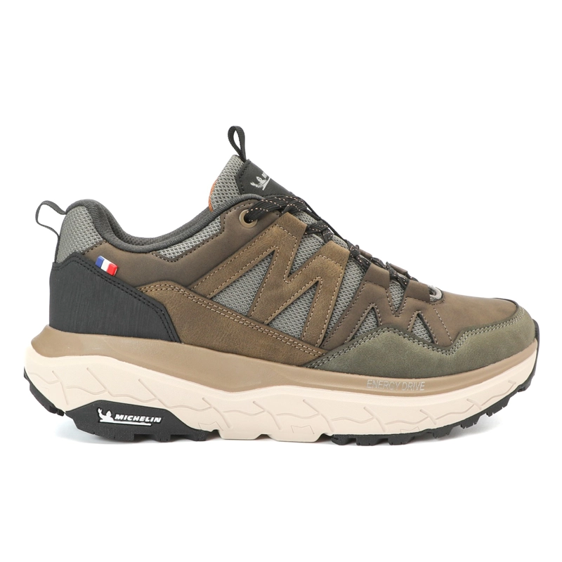 ZAPATILLA URBANA OUTDOOR HOMBRE KHAKI CAFE  MICHELIN AW10 - 1