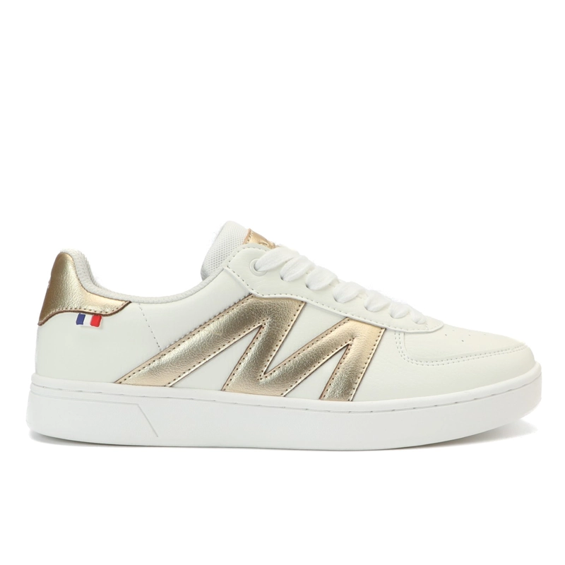 ZAPATILLA CASUAL URBANA MUJER BLANCO DORADO MICHELIN PS20 - 1
