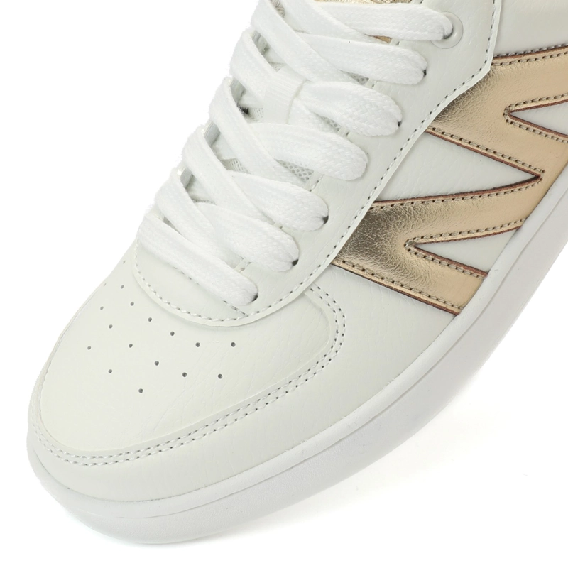 ZAPATILLA CASUAL URBANA MUJER BLANCO DORADO MICHELIN PS20 - 5