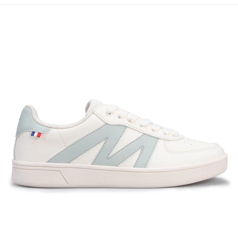 ZAPATILLA CASUAL URBANA MUJER BLANCO CELESTE MICHELIN PS20 - 1