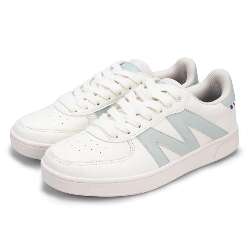 ZAPATILLA CASUAL URBANA MUJER BLANCO CELESTE MICHELIN PS20 - 4