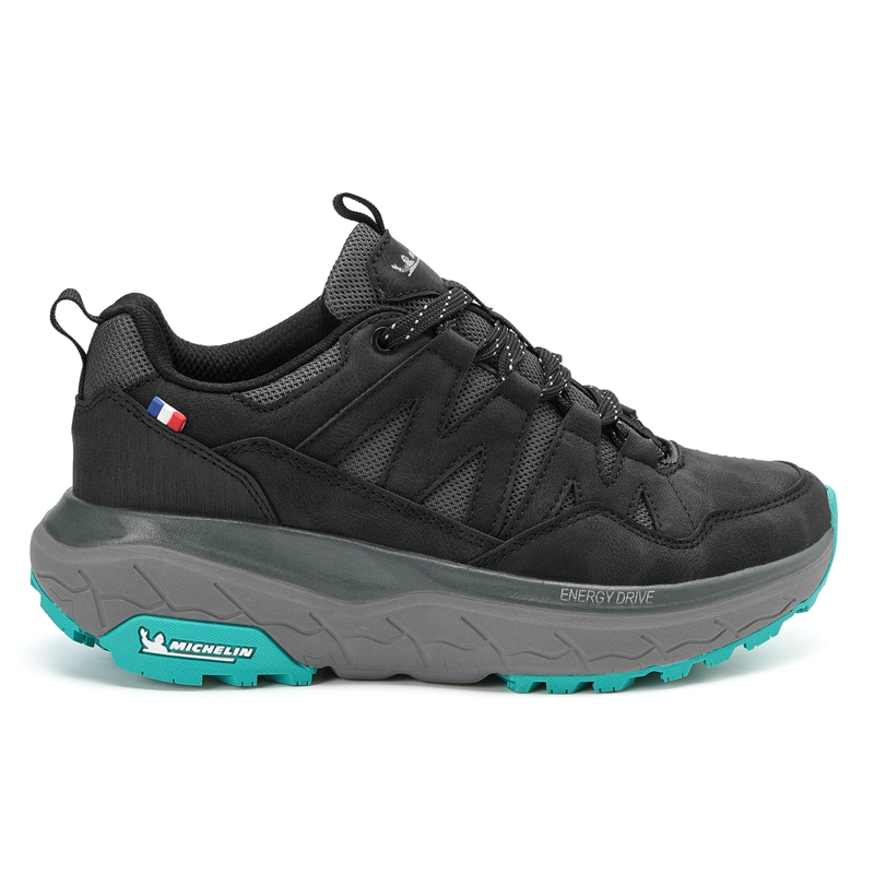 ZAPATILLA DEPORTIVA TRAIL NEGRO TURQUESA MUJER MICHELIN AW10 - 1