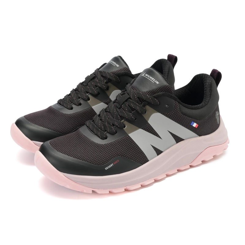 ZAPATILLA TRAIL RUNNING MUJER COLOR NEGRO Y ROSADO MICHELIN DR40 - 4