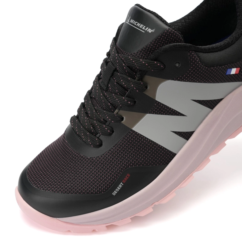 ZAPATILLA TRAIL RUNNING MUJER COLOR NEGRO Y ROSADO MICHELIN DR40 - 5