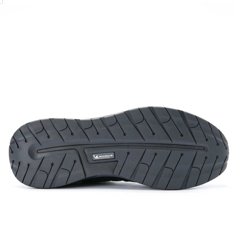 ZAPATILLA URBANA CASUAL NEGRO GRIS HOMBRE MICHELIN PU20 - 2