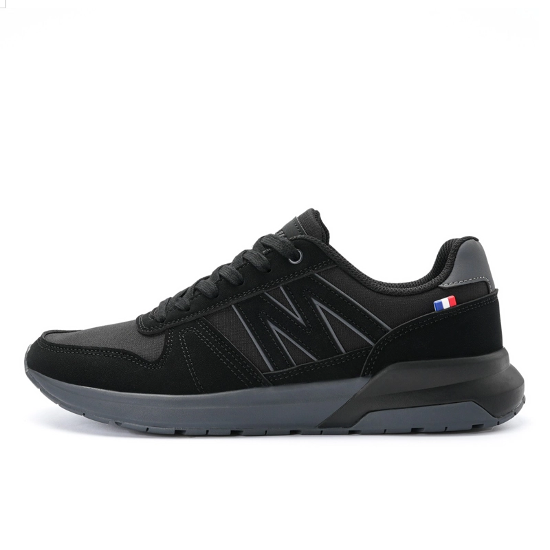 ZAPATILLA URBANA CASUAL NEGRO GRIS HOMBRE MICHELIN PU20 - 3