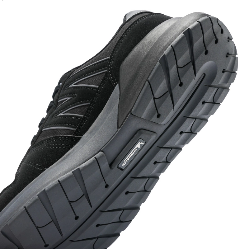 ZAPATILLA URBANA CASUAL NEGRO GRIS HOMBRE MICHELIN PU20 - 7