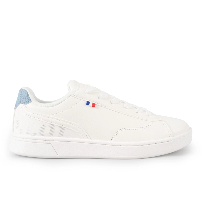 ZAPATILLA CASUAL URBANA MUJER BLANCO AZUL MICHELIN PS14 - 1