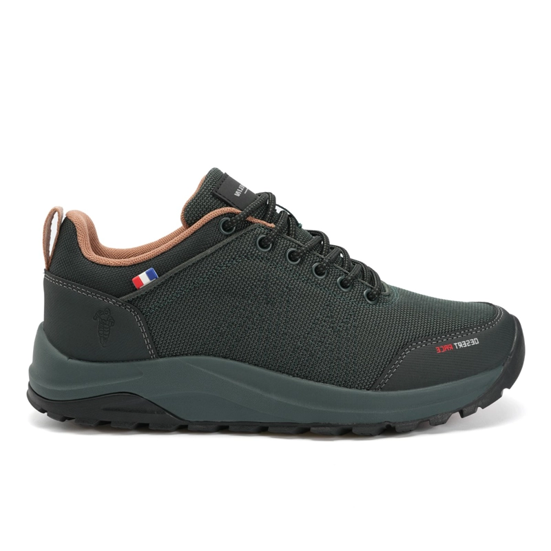 ZAPATILLA HIKING SENDERISMO MUJER VERDE OSCURO MICHELIN DR36 - 1