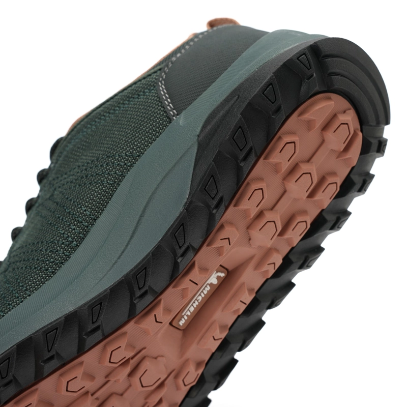 ZAPATILLA HIKING SENDERISMO MUJER VERDE OSCURO MICHELIN DR36 - 7