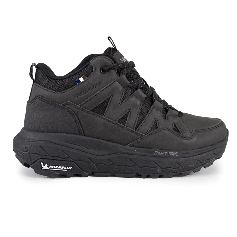 ZAPATILLA CASUAL URBANA WATERPROOF NEGRO GRIS AW11 - 1