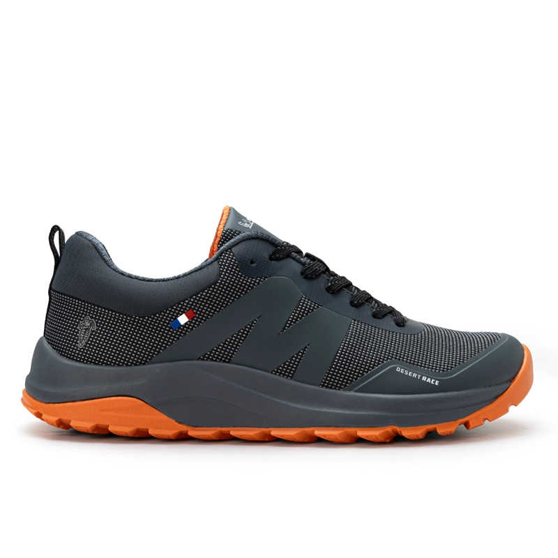 ZAPATILLA OUTDOOR HOMBRE MICHELIN GRIS NARANJA DR40 - 1