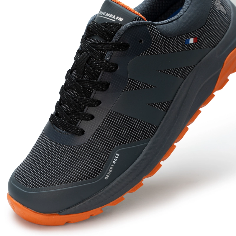 ZAPATILLA OUTDOOR HOMBRE MICHELIN GRIS NARANJA DR40 - 6