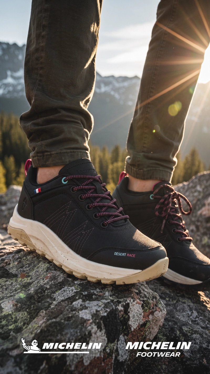ZAPATILLA TRAIL RUNNING MUJER MICHELIN NEGRO BEIGE DR36 - 7