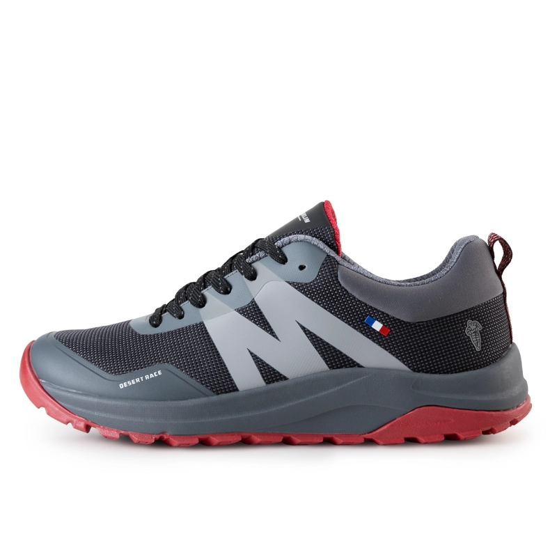 ZAPATILLA OUTDOOR HOMBRE MICHELIN GRIS CARBON ROJO DR40 - 3