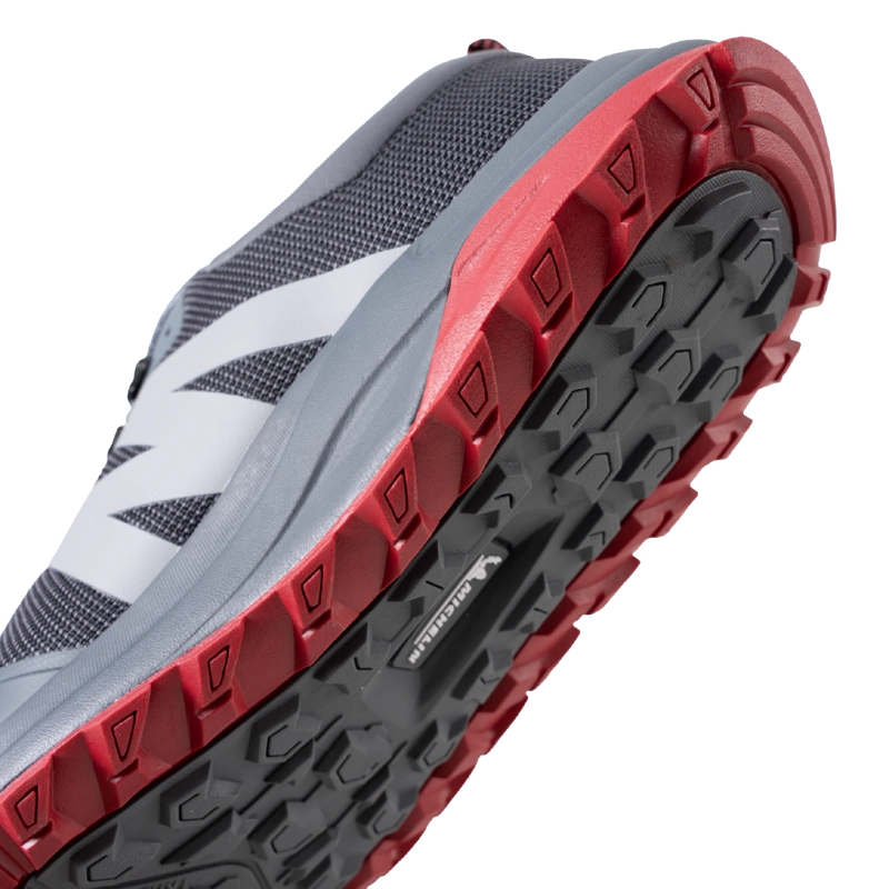 ZAPATILLA OUTDOOR HOMBRE MICHELIN GRIS CARBON ROJO DR40 - 5