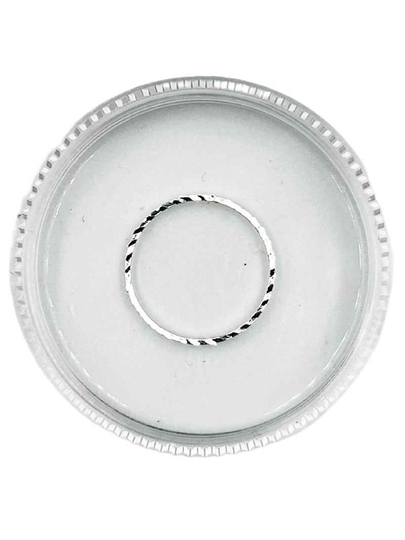 ARGOLLAS CERRADAS PARA BISUTERIA DE BAÑO DE ORO 5GR TAMAÑO TALLA UNICA AC11519P - 1