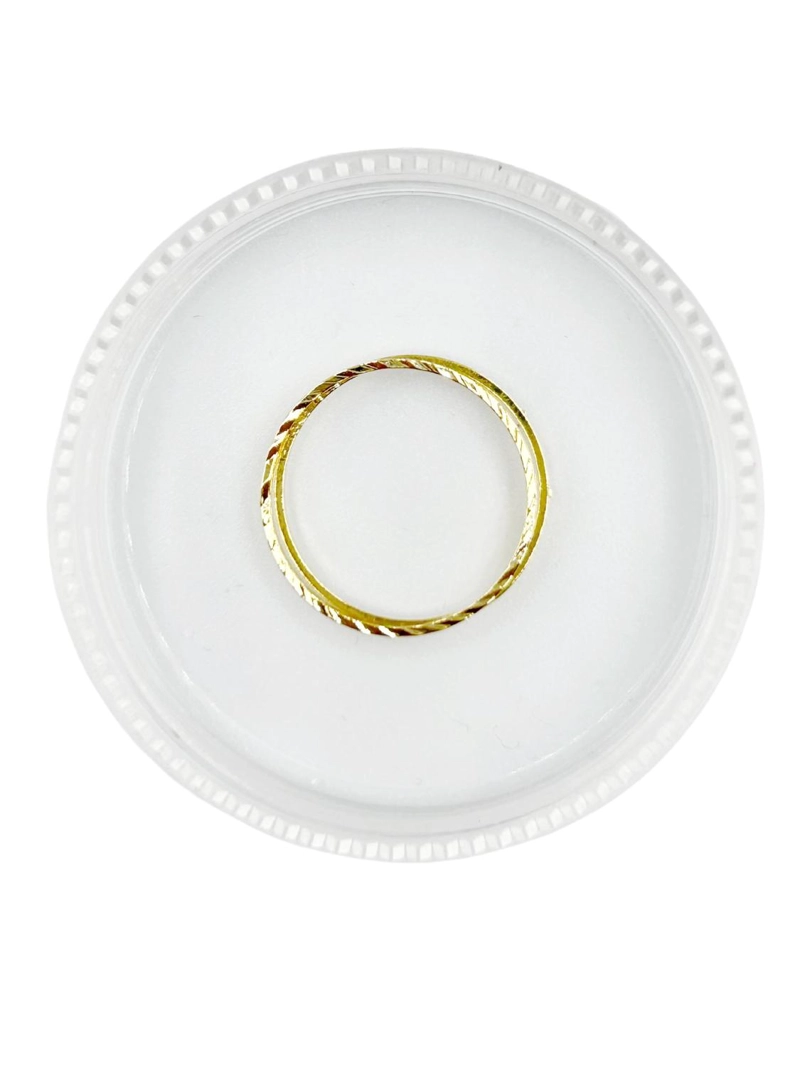 ARGOLLAS CERRADAS PARA BISUTERIA DE BAÑO DE ORO 5GR TAMAÑO TALLA UNICA AC11519 - 1