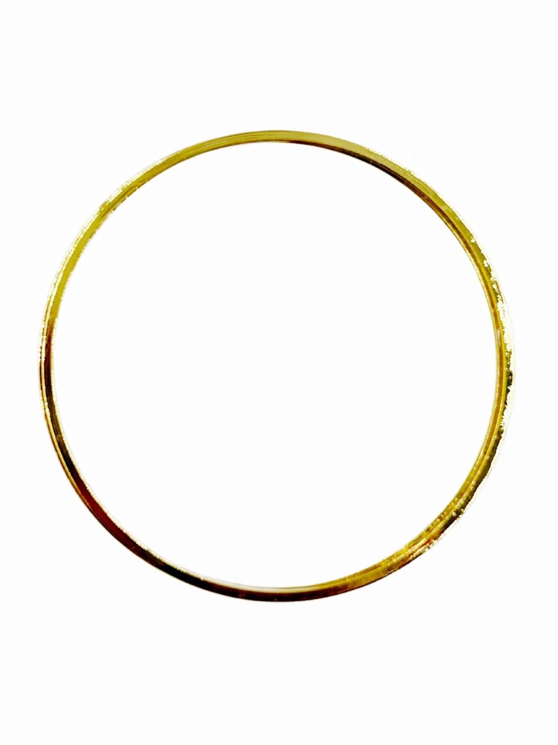 ARGOLLAS CERRADAS PARA BISUTERIA DE BAÑO DE ORO 5GR TAMAÑO TALLA UNICA AC11521 - 1