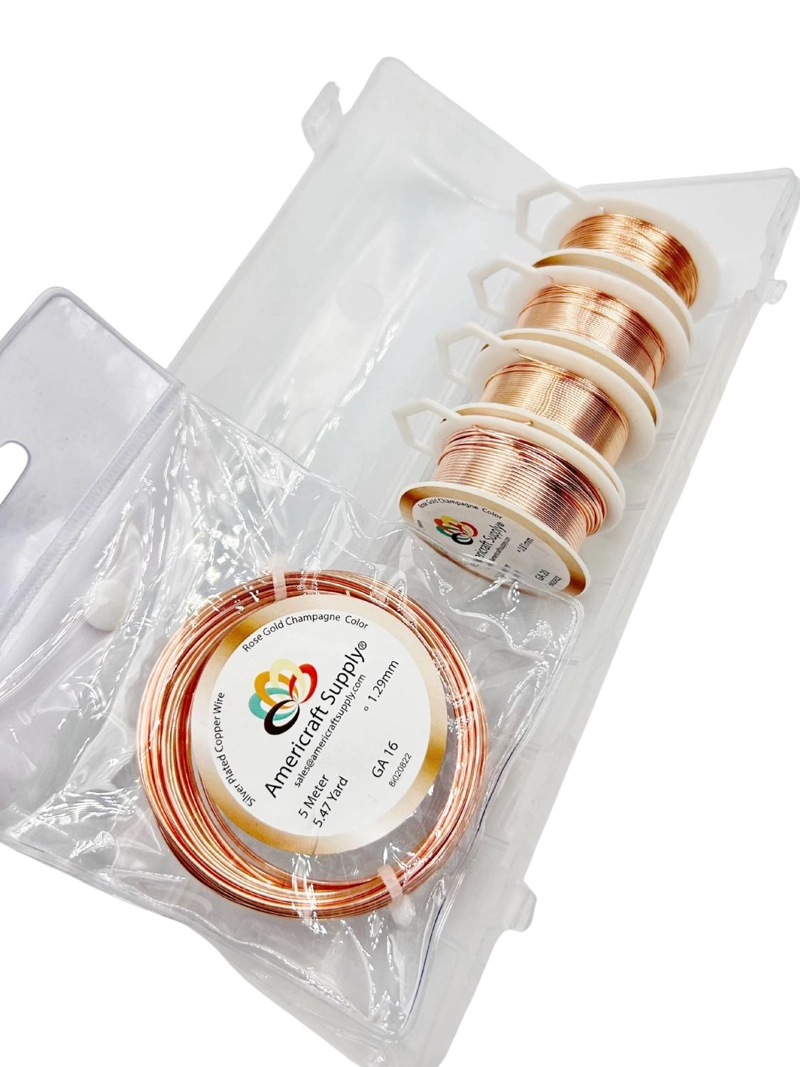 KIT DE ALAMBRES AVANZADO PARA BISUTERIA AMERICRAFT SUPPLY. TAMAÑO TALLA UNICA - 1