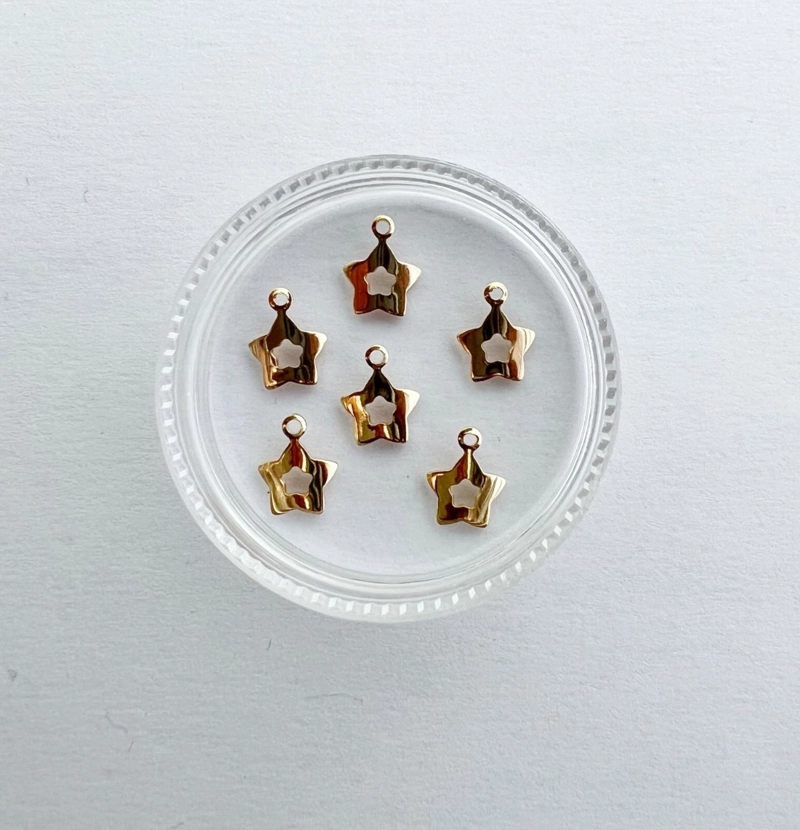 DIJES DE BRONCE CON BAÑO DE ORO 5GR TAMAÑO TALLA UNICA AC10454 - 1