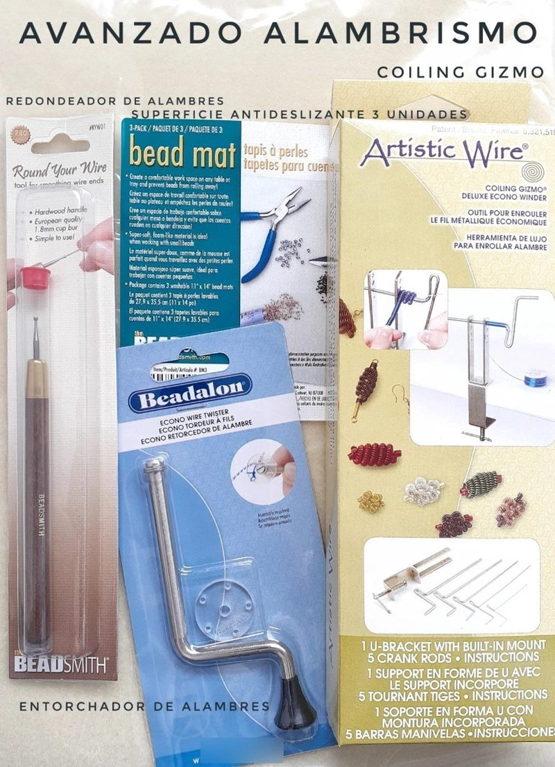 KIT DE HERRAMIENTAS BEADSMITH PARA ALAMBRISMO AVANZADO - 1