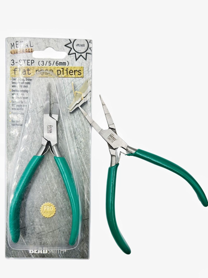 PINZA TIPO MANDRIL DE FORMA CUADRADA BEADSMITH PL600 - 1
