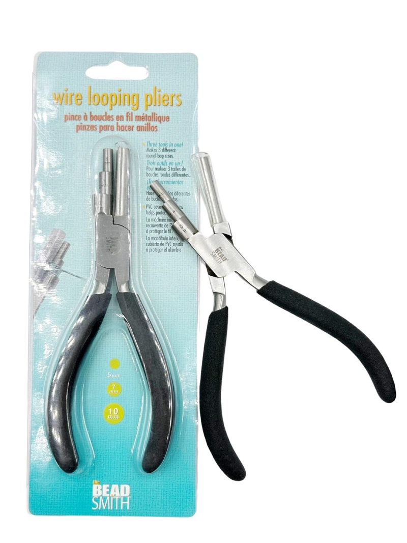 PINZA TIPO MANDRIL REDONDO BEADSMITH PL47. - 1