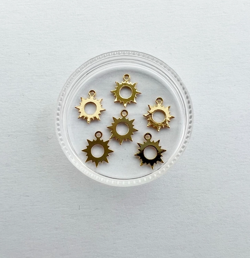 DIJES DE BRONCE CON BAÑO DE ORO 5GR TAMAÑO TALLA UNICA X5380 - 1