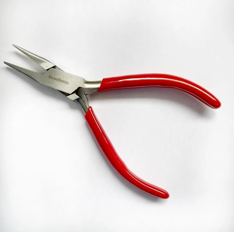 PINZA PARA BISUTERIA PUNTA PLANA BEADSMITH - 2