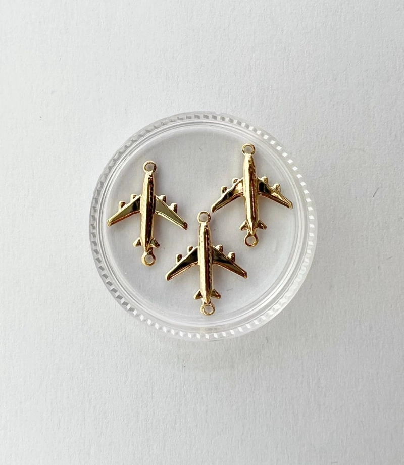 DIJES DE BRONCE CON BAÑO DE ORO 5GR TAMAÑO TALLA UNICA AC10673-1 - 1