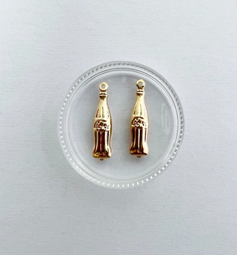 DIJES DE BRONCE CON BAÑO DE ORO 5GR TAMAÑO TALLA UNICA AC4722 - 1