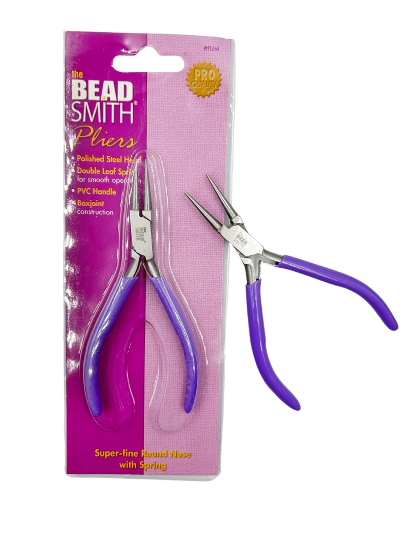 PINZA PARA BISUTERIA PUNTA REDONDA SUPER FINA BEADMITH PL664 - 1