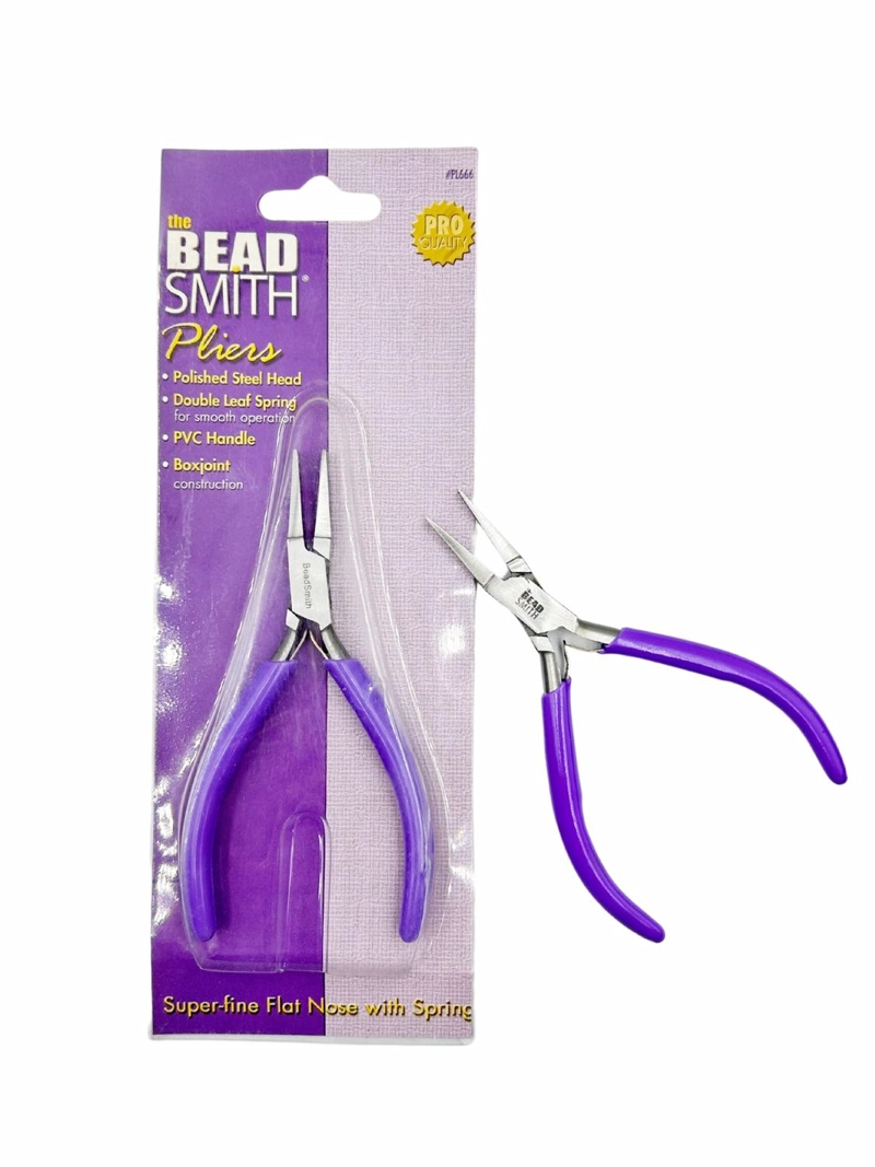 PINZA PARA BISUTERIA PUNTA CUADRADA FINA BEADSMITH PL666 - 1