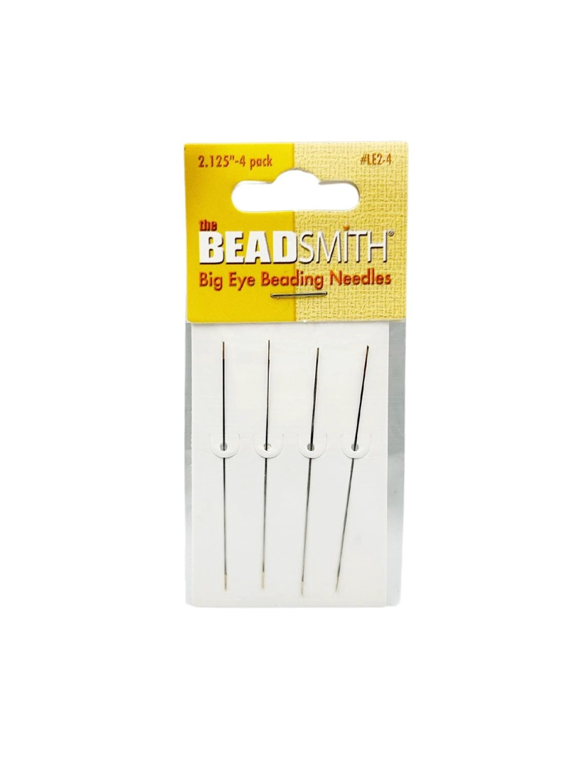 AGUJAS BIG EYE 5.4CM BEADSMITH PARA HILAR - 1