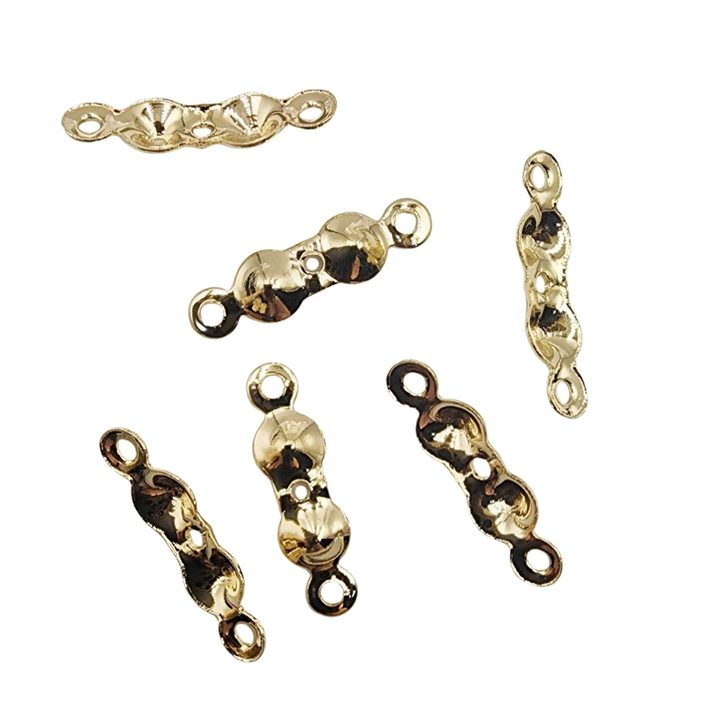 TERMINALES Y TAPANUDOS PARA BISUTERIA DE BAÑO DE ORO 5GR TAMAÑO TALLA UNICA AC11774 - 1