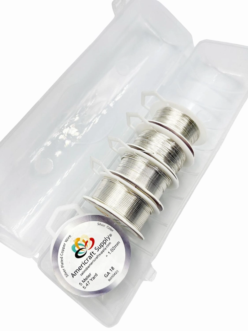 KIT DE ALAMBRES PARA BISUTERIA AMERICRAFT SUPPLY TAMAÑO TALLA UNICA - 1