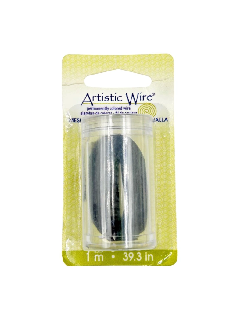 MALLA DE ALAMBRE PARA CRISTALES Y PIEDRAS ARTISTIC WIRE TAMAÑO TALLA UNICA NEGRO - 1