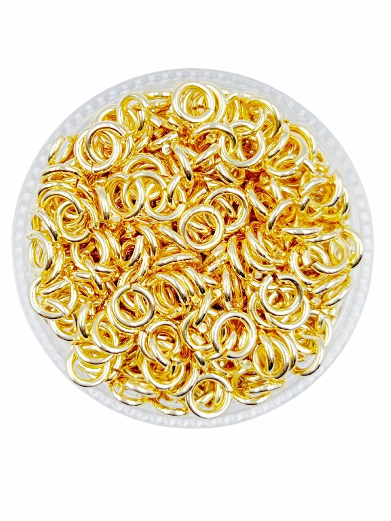 ARGOLLAS PARA BISUTERIA DE BAÑO DE ORO 5GR TAMAÑO TALLA UNICA ARG051H - 1