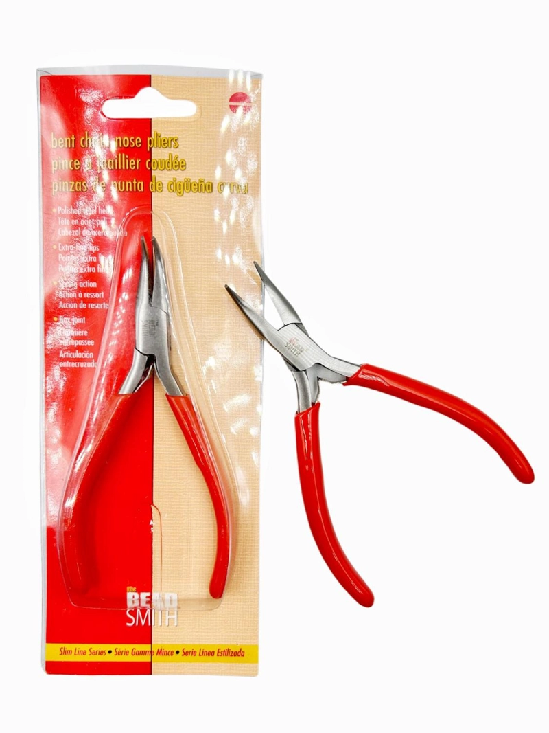 PINZA PARA BISUTERIA PUNTA CURVA BEADSMITH PL718 - 1