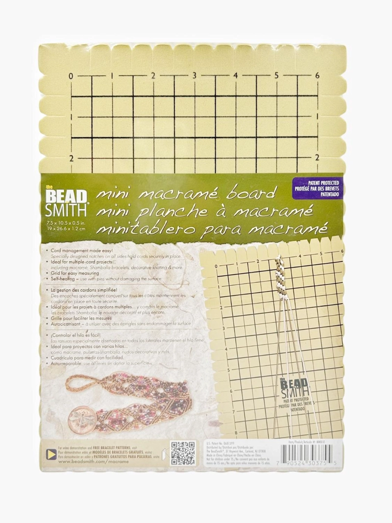 TABLA PARA TEJER MACRAME BEADSMITH - 1