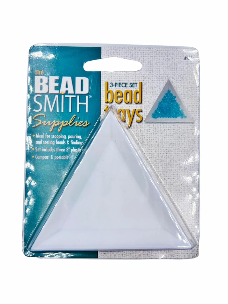 SET 3 BANDEJAS DE PLASTICO PARA PIEDRAS BEADSMITH AT7 - 2