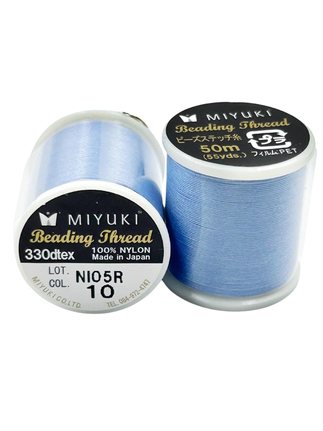 HILO PROFESIONAL PARA MOSTACILLAS CALIBRADAS MIYUKI AZUL BEBE NRO 10 - 1