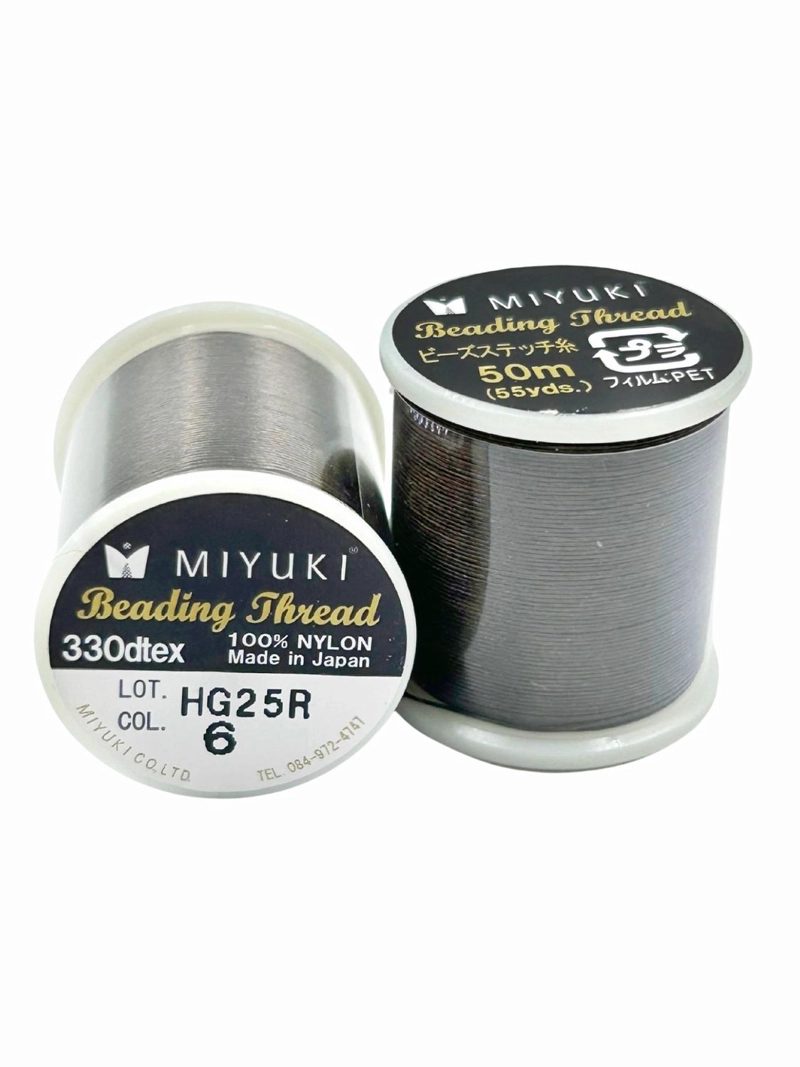 HILO PROFESIONAL PARA MOSTACILLAS CALIBRADAS MARCA MIYUKI TAMAÑO TALLA UNICA MARRON NRO 6 - 1