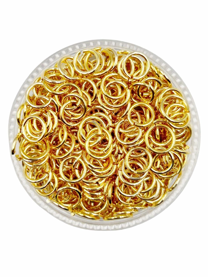 ARGOLLAS PARA BISUTERIA DE BAÑO DE ORO 5GR TAMAÑO TALLA UNICA ARG052 - 1