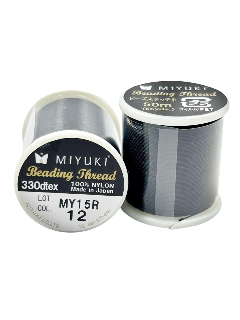 HILO PROFESIONAL PARA MOSTACILLAS CALIBRADAS MIYUKI NEGRO NRO 12 - 1
