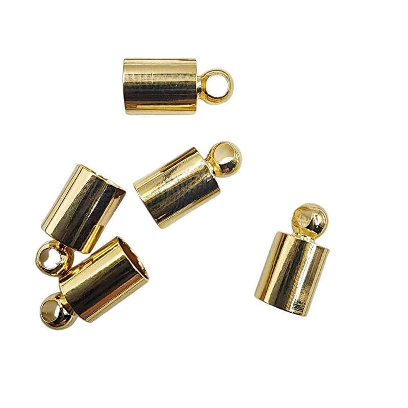 TERMINALES Y TAPANUDOS PARA BISUTERIA DE BAÑO DE ORO 5GR TAMAÑO TALLA UNICA AC14509 - 1