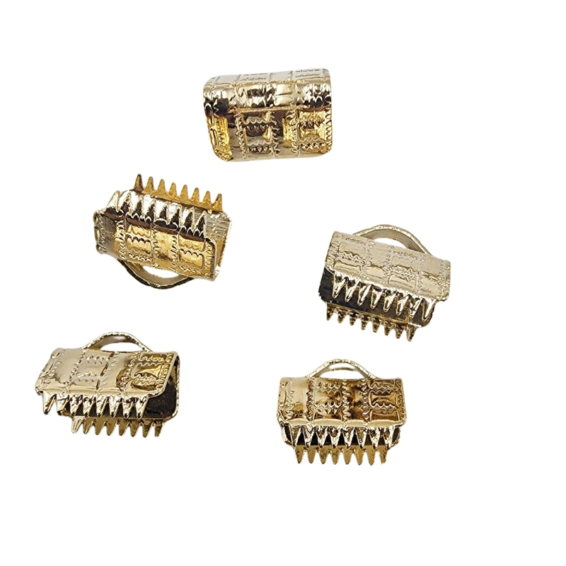 TERMINALES Y TAPANUDOS PARA BISUTERIA DE BAÑO DE ORO 5GR TAMAÑO TALLA UNICA AC6081 - 1