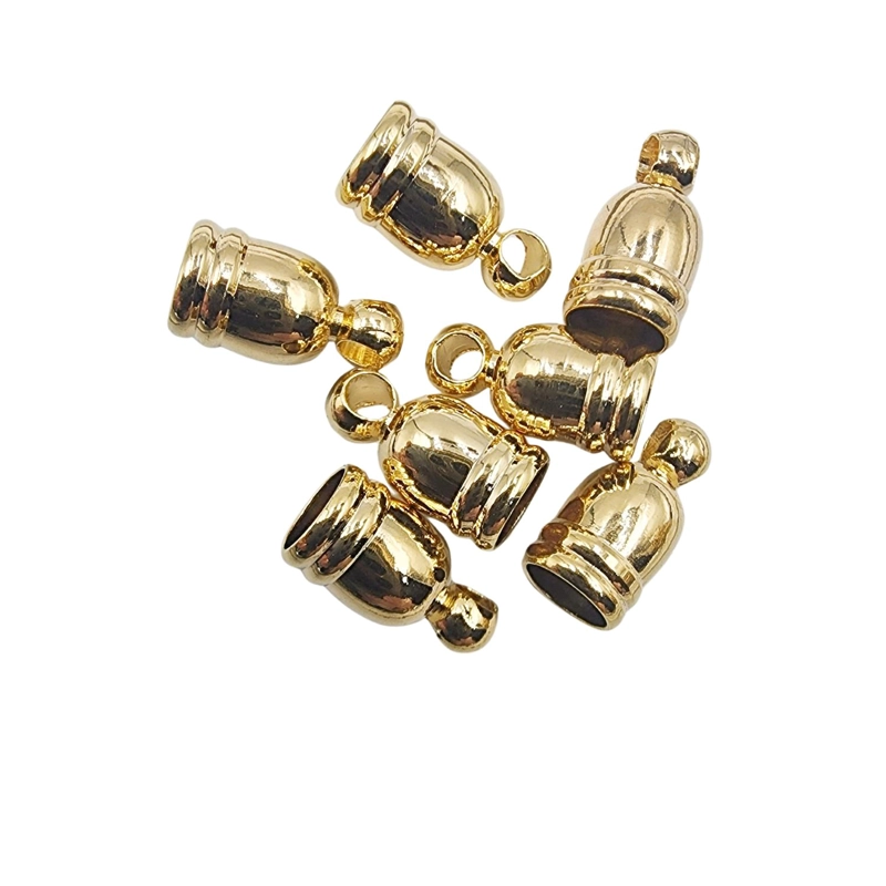 TERMINALES Y TAPANUDOS PARA BISUTERIA DE BAÑO DE ORO 5GR TAMAÑO TALLA UNICA H0237 - 1
