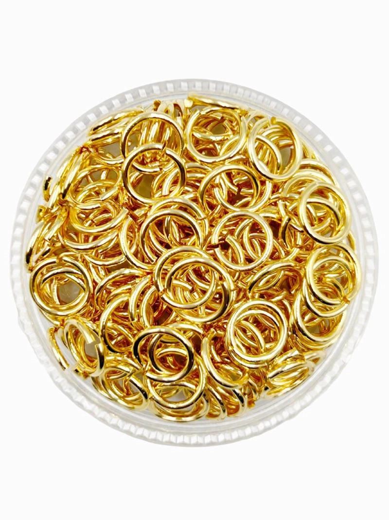 ARGOLLAS PARA BISUTERIA DE BAÑO DE ORO 5GR TAMAÑO TALLA UNICA ARG053 - 1